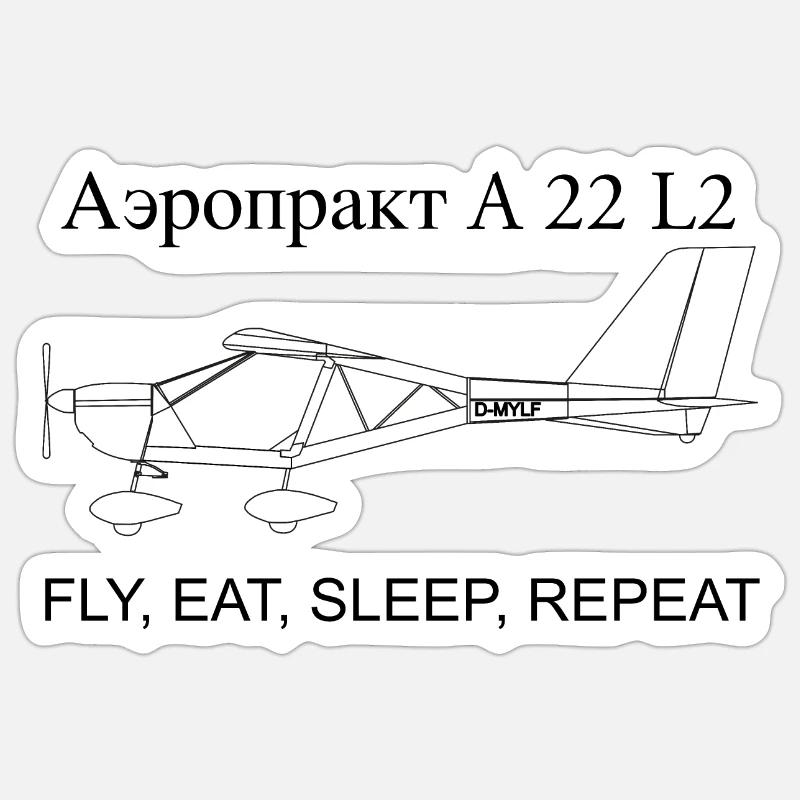 Sticker Größe S (10 x 10 cm) - 