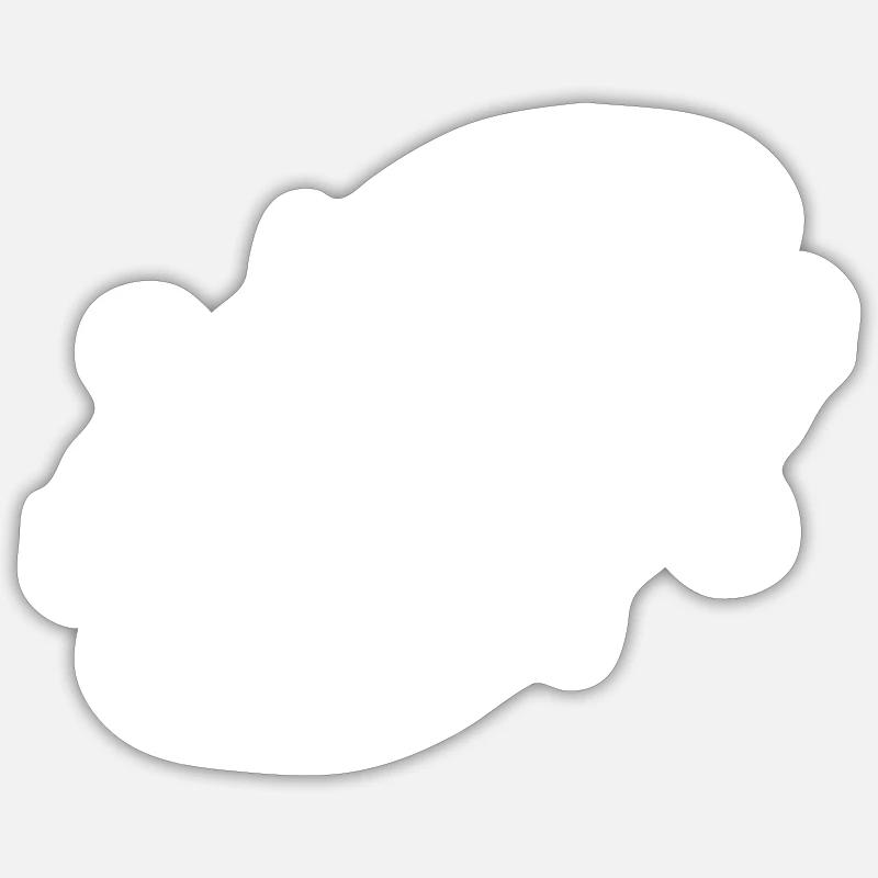 Koi carp for dark surface Sticker size S (10 x 10 cm)