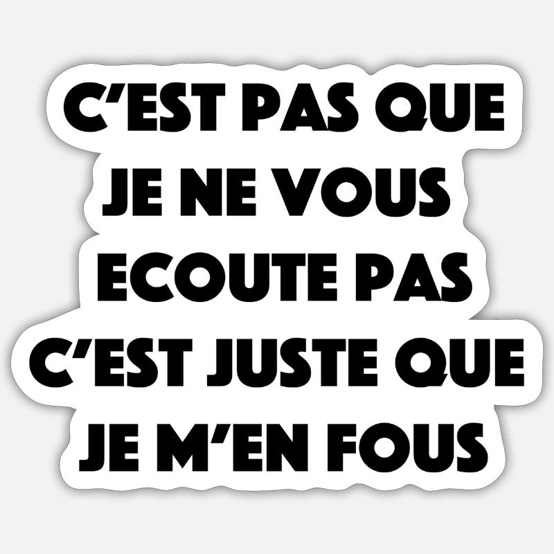 Sticker taille S (10 x 10 cm) - 