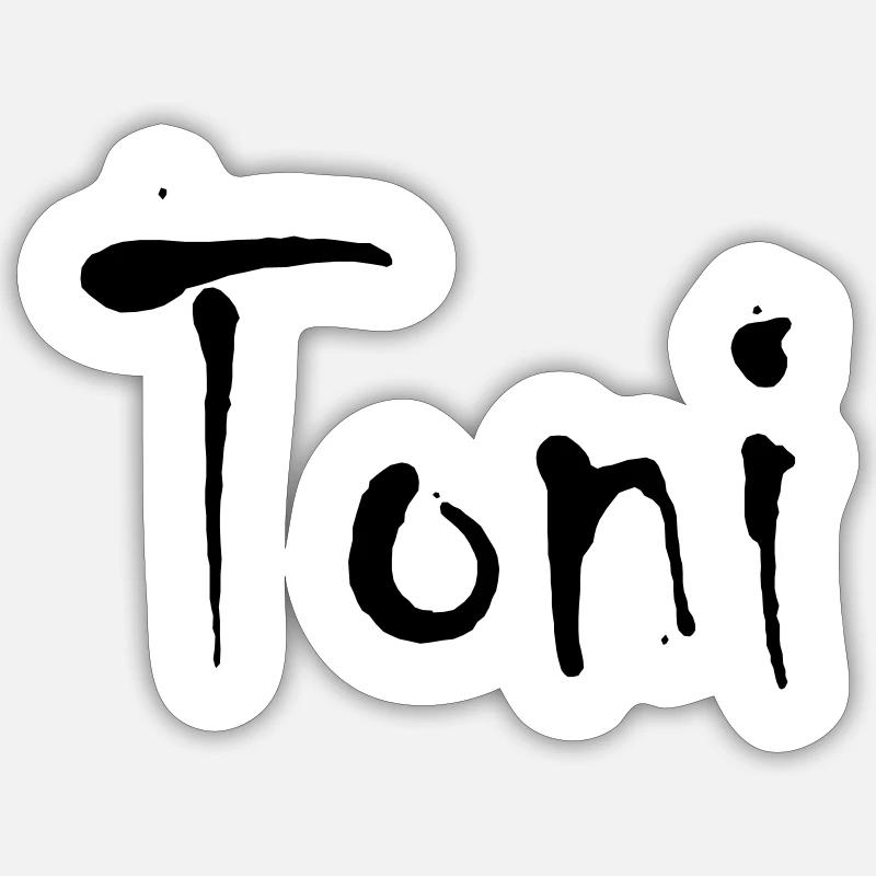 Toni Sticker Größe S (10 x 10 cm)