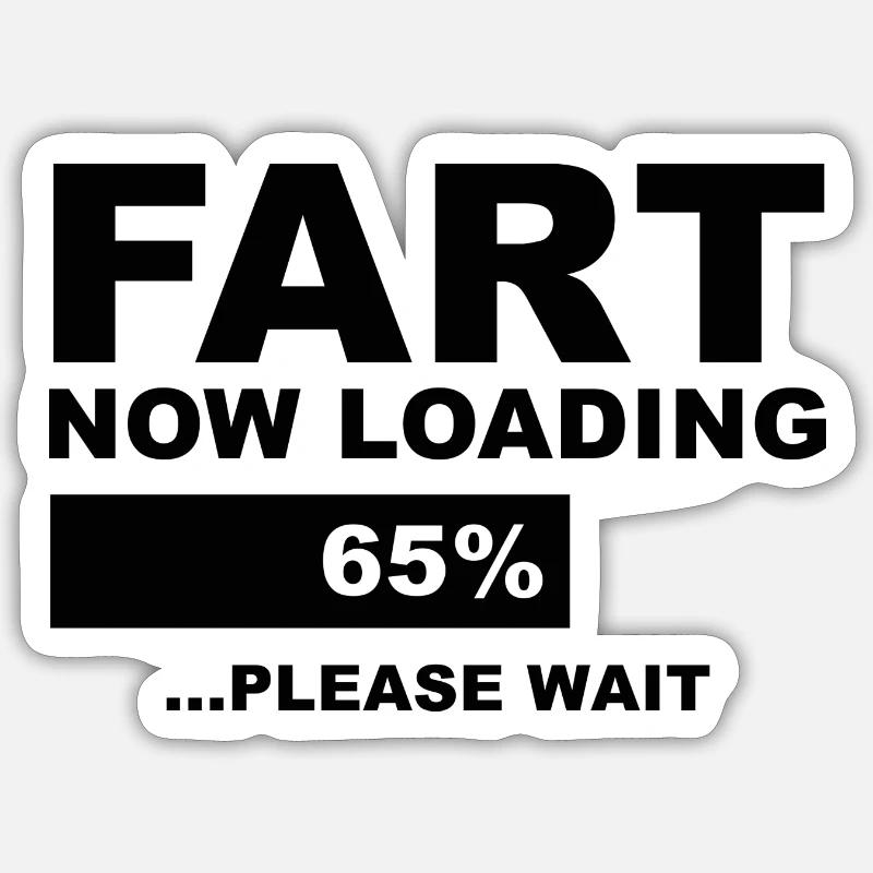 Pet Now Loading S’il vous plaît attendre Sticker taille S (10 x 10 cm)