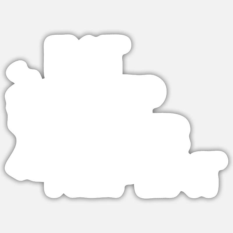 Bouldering Climbing Climbing - Sticker size S (10 x 10 cm) - white matte