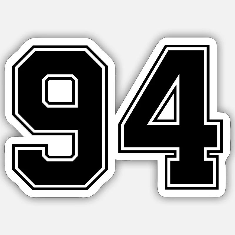 94 Sticker size S (10 x 10 cm)