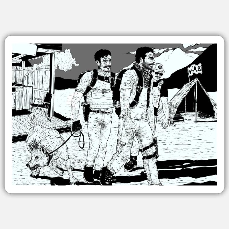 Sticker taille S (10 x 10 cm) - 