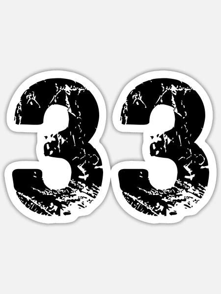 - Sticker size S (10 x 10 cm) - white matte