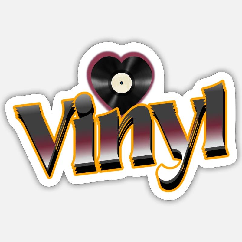 Vinyle Love Sticker taille S (10 x 10 cm)
