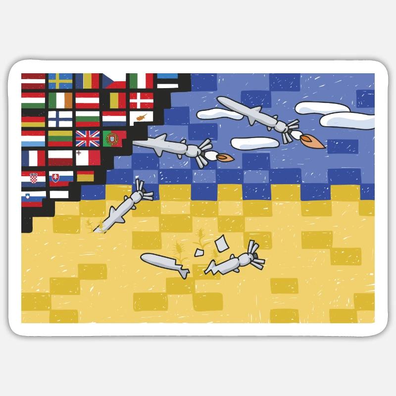 Sticker taille S (10 x 10 cm) - 