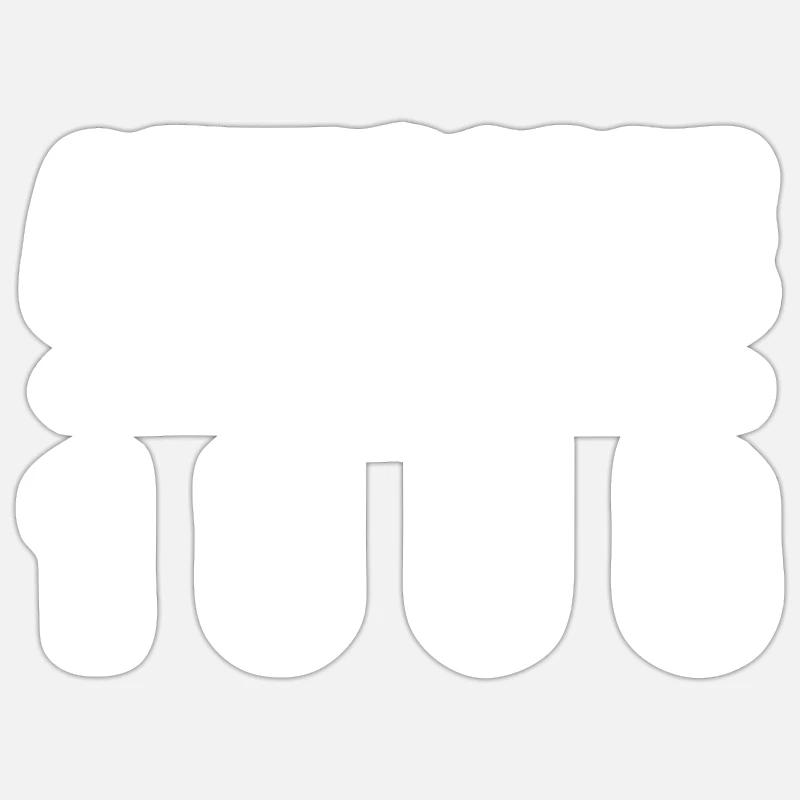 Awesome -since- 1968 - Sticker size S (10 x 10 cm) - white matte