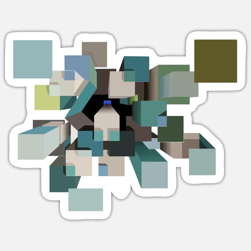 Sticker taille S (10 x 10 cm) - 