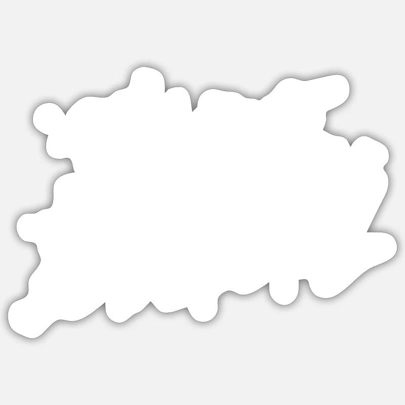 J’aime Istanbul - Sticker taille S (10 x 10 cm) - blanc mat