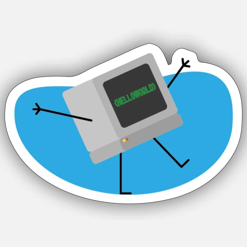 Sticker Größe S (10 x 10 cm) - 