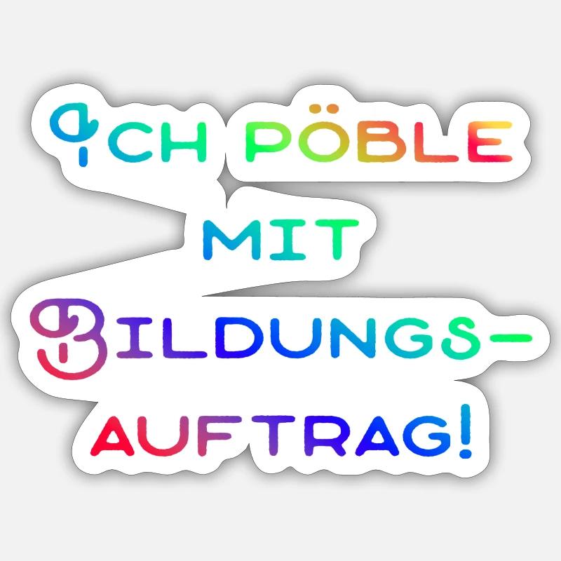 Sticker Größe S (10 x 10 cm) - 