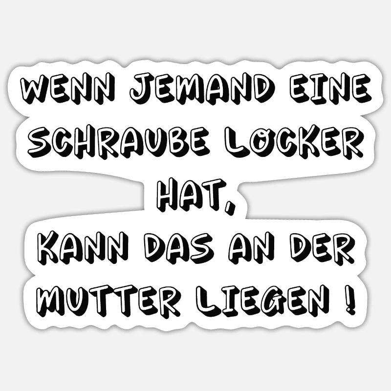 Sticker Größe S (10 x 10 cm) - 