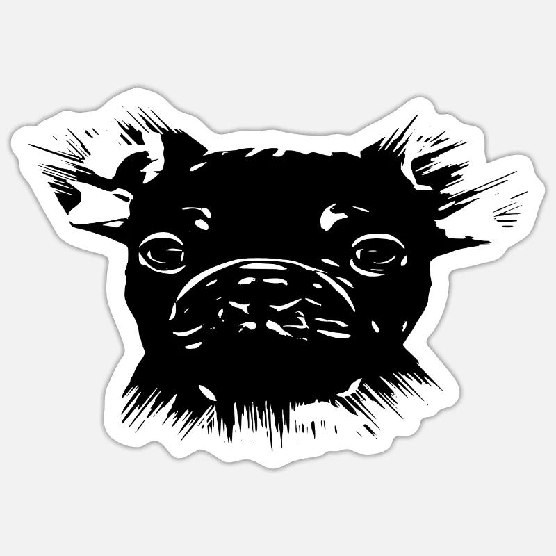 Sticker size S (10 x 10 cm) - 