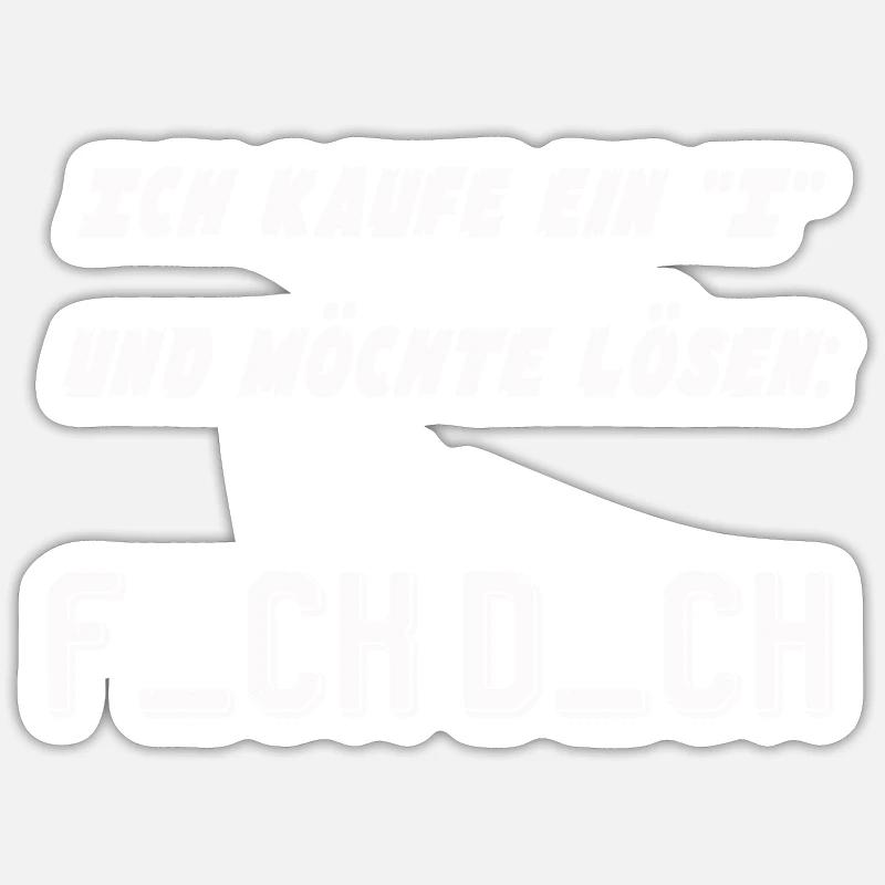 Sticker Größe S (10 x 10 cm) - 