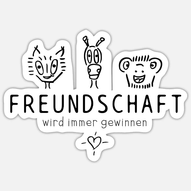 Sticker Größe S (10 x 10 cm) - 