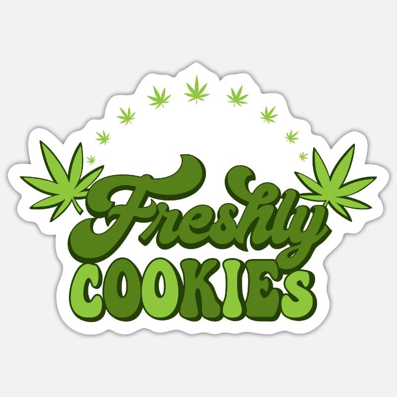 Biscuits - Sticker size S (10 x 10 cm) - white matte