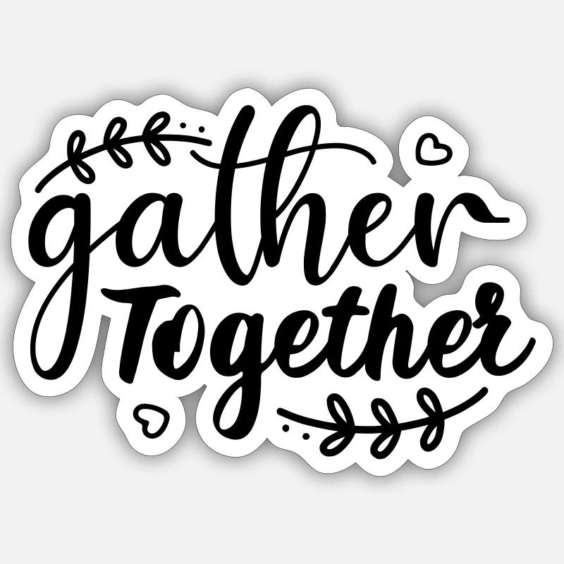 Rassembler Sticker taille S (10 x 10 cm)