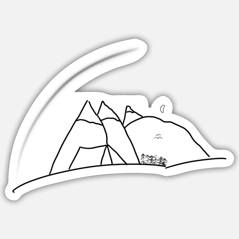 Sticker taille S (10 x 10 cm) - 