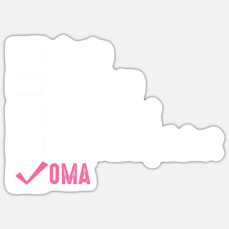 Großmutter Großmama Omi Oma Sticker Größe S (10 x 10 cm)
