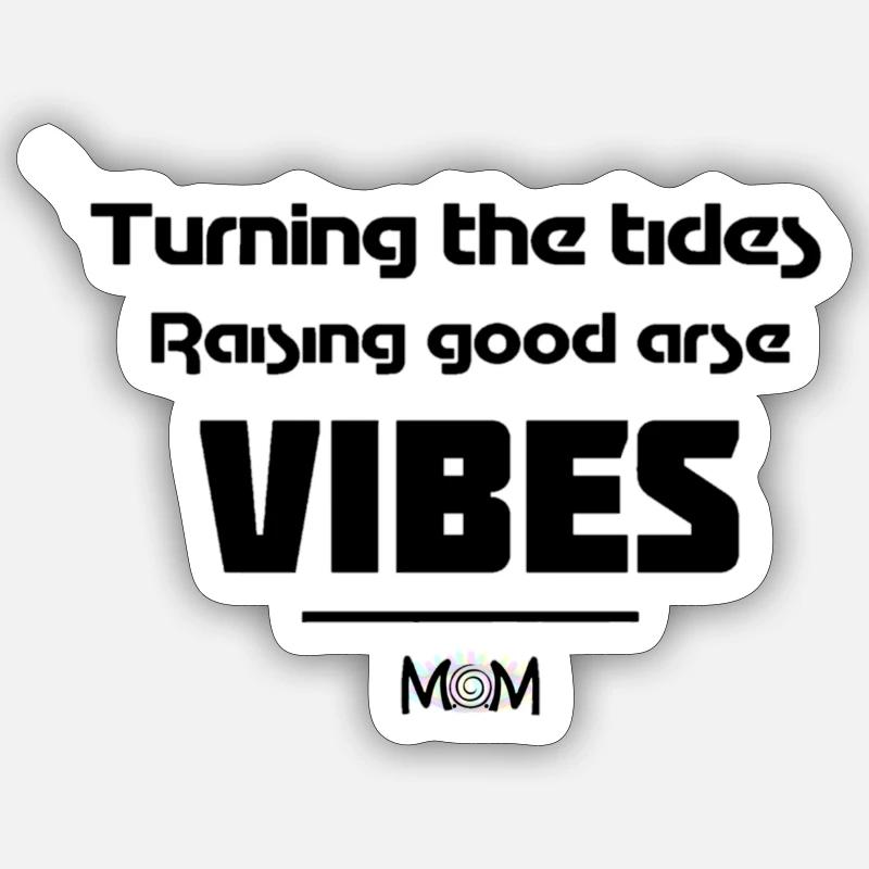 VIBES Sticker size S (10 x 10 cm)