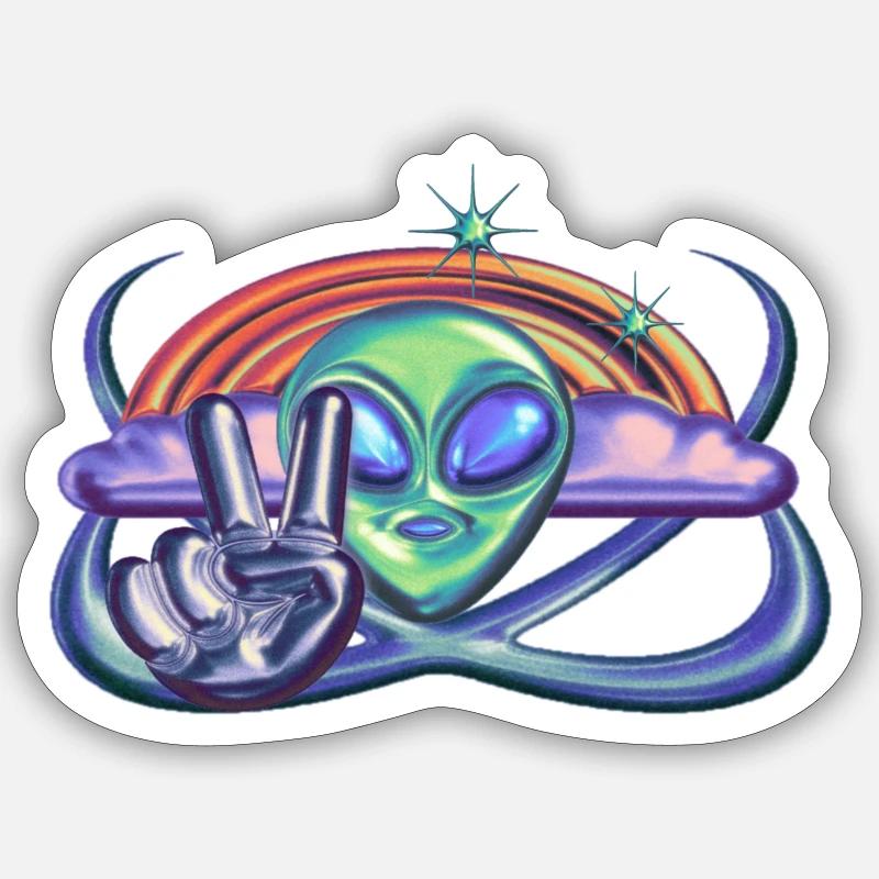 Sticker taille S (10 x 10 cm) - 