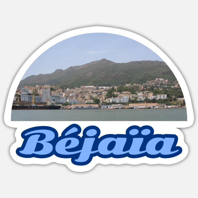 Béjaïa - Sticker size S (10 x 10 cm) - white matte