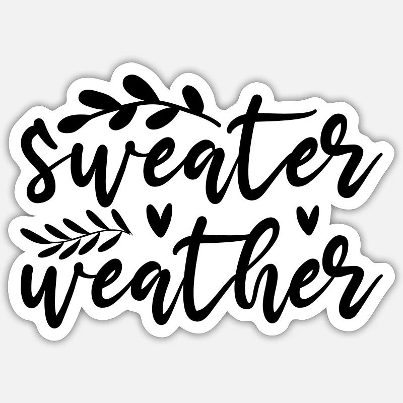 26 pulls météo Sticker taille S (10 x 10 cm)