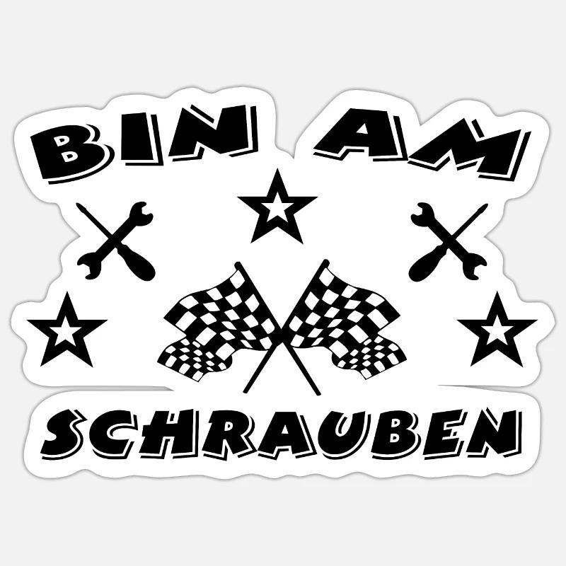 Sticker Größe S (10 x 10 cm) - 