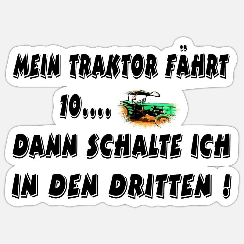 Sticker Größe S (10 x 10 cm) - 