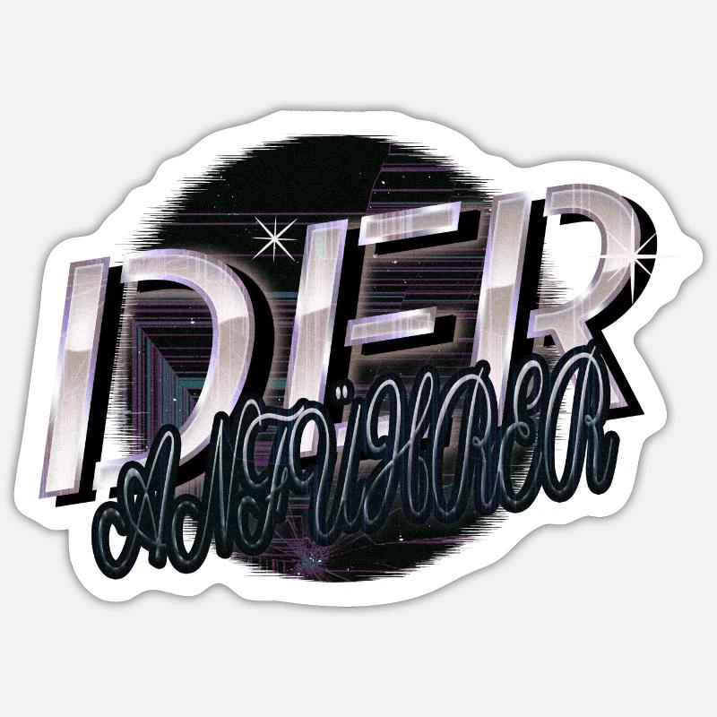 Sticker Größe S (10 x 10 cm) - 