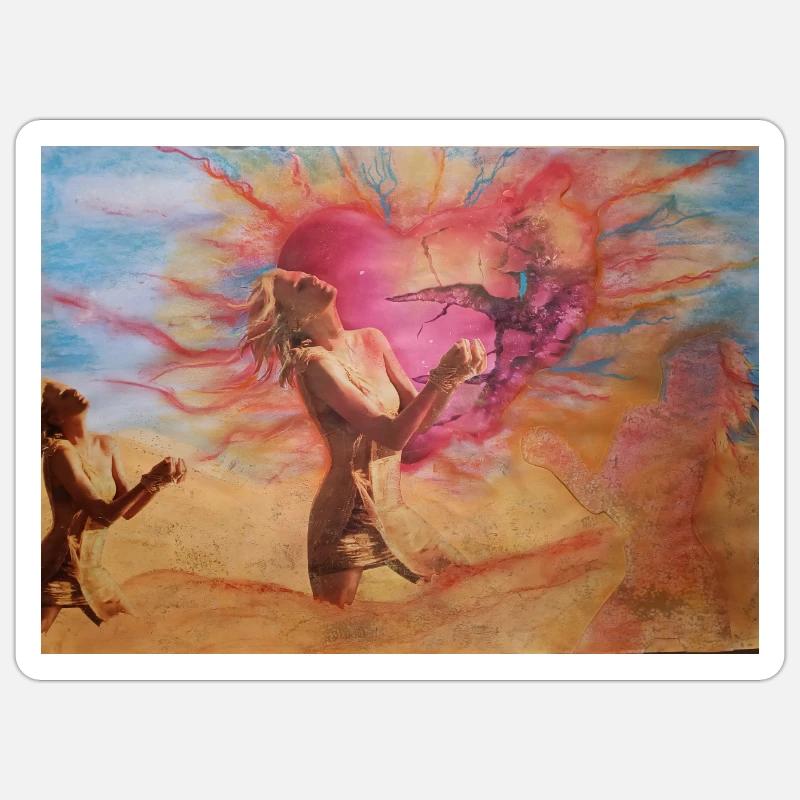 Sticker Größe S (10 x 10 cm) - 