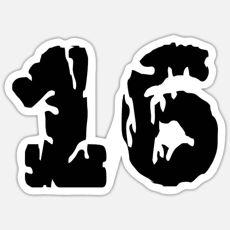 Sticker taille S (10 x 10 cm) -