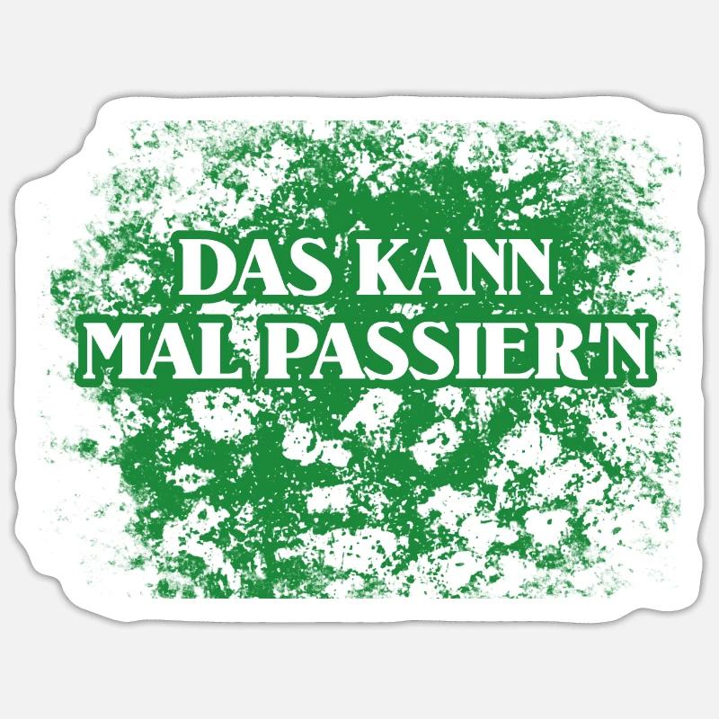 peut arriver Sticker taille S (10 x 10 cm)