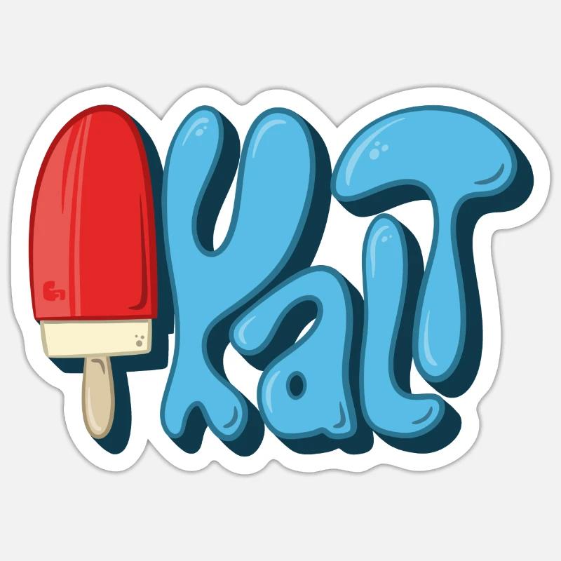 Eiskalt Sticker Größe S (10 x 10 cm)