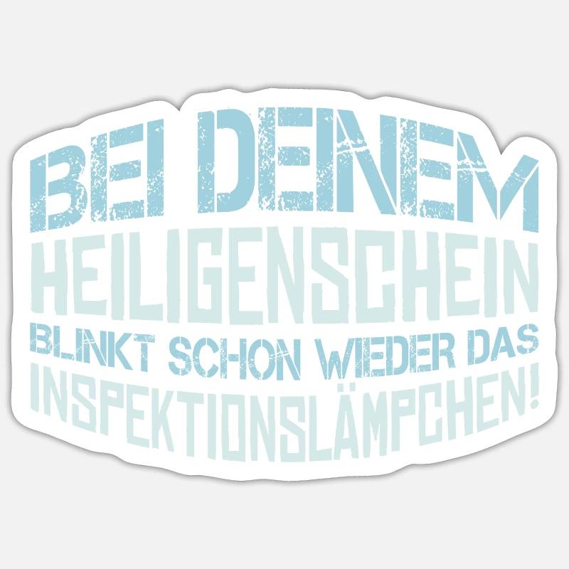 Heiligenschein - Spruch Statement Fun Sarkasmus Sticker Größe S (10 x 10 cm)