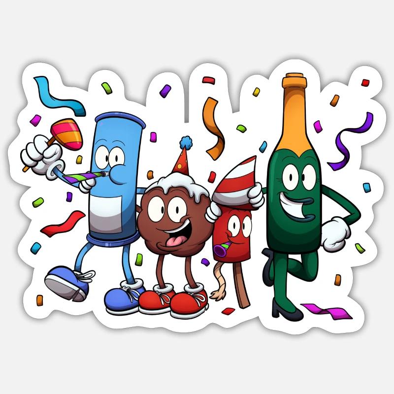 Sticker Größe S (10 x 10 cm) - 