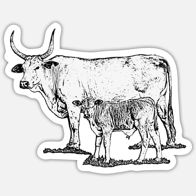 Sticker Größe S (10 x 10 cm) - 