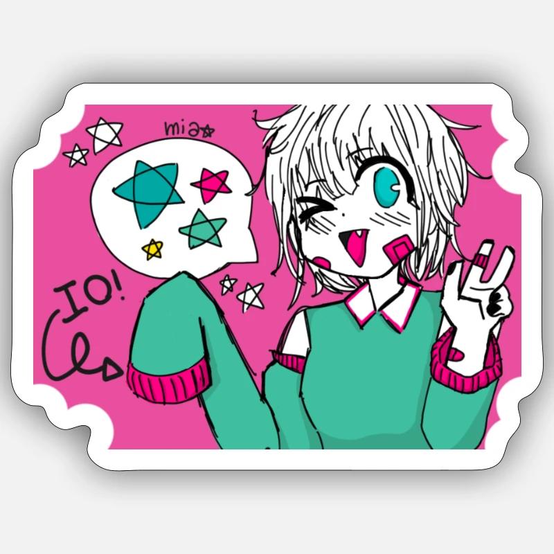 Sticker size S (10 x 10 cm) - 