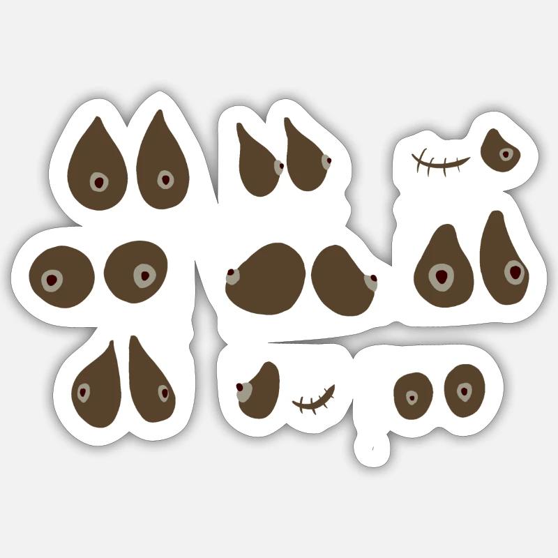 Sticker taille S (10 x 10 cm) - 