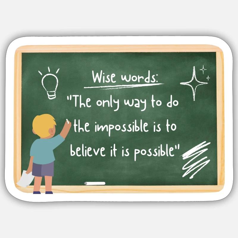 Sticker taille S (10 x 10 cm) - 