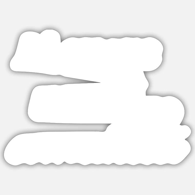 Al cuore non si comanda Sticker size S (10 x 10 cm)