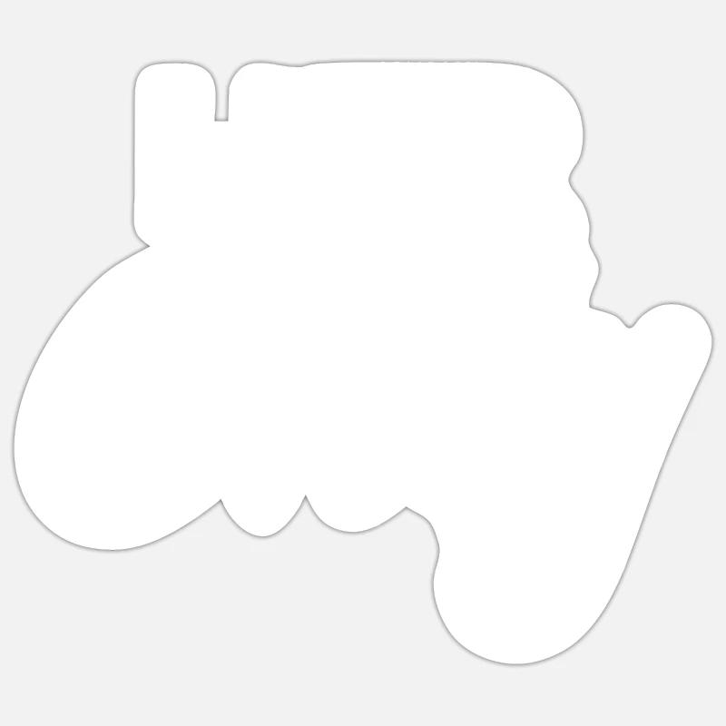 Son seul Sticker taille S (10 x 10 cm)