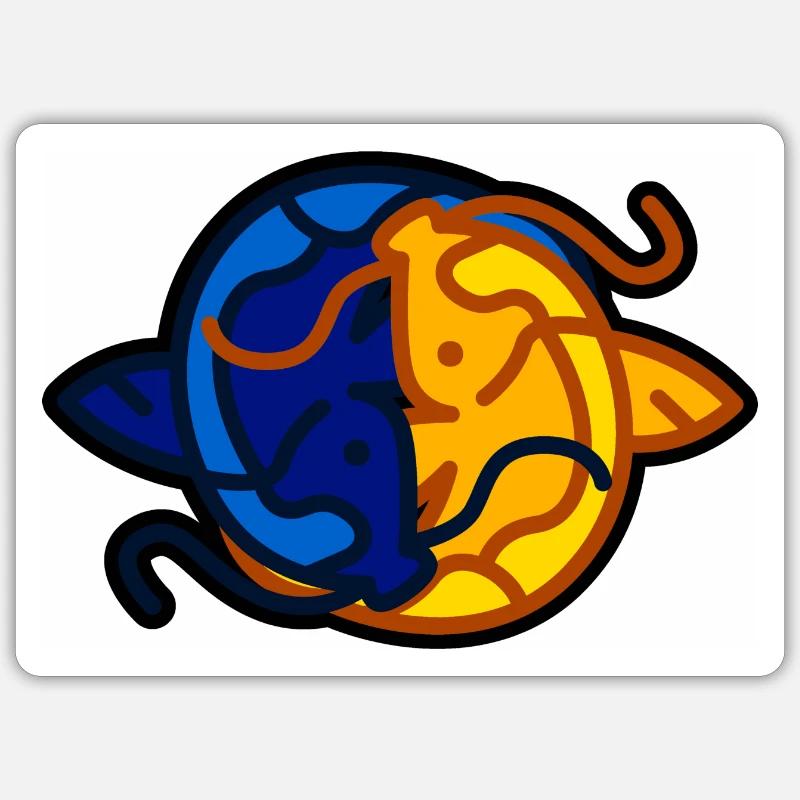 Sticker Größe S (10 x 10 cm) - 