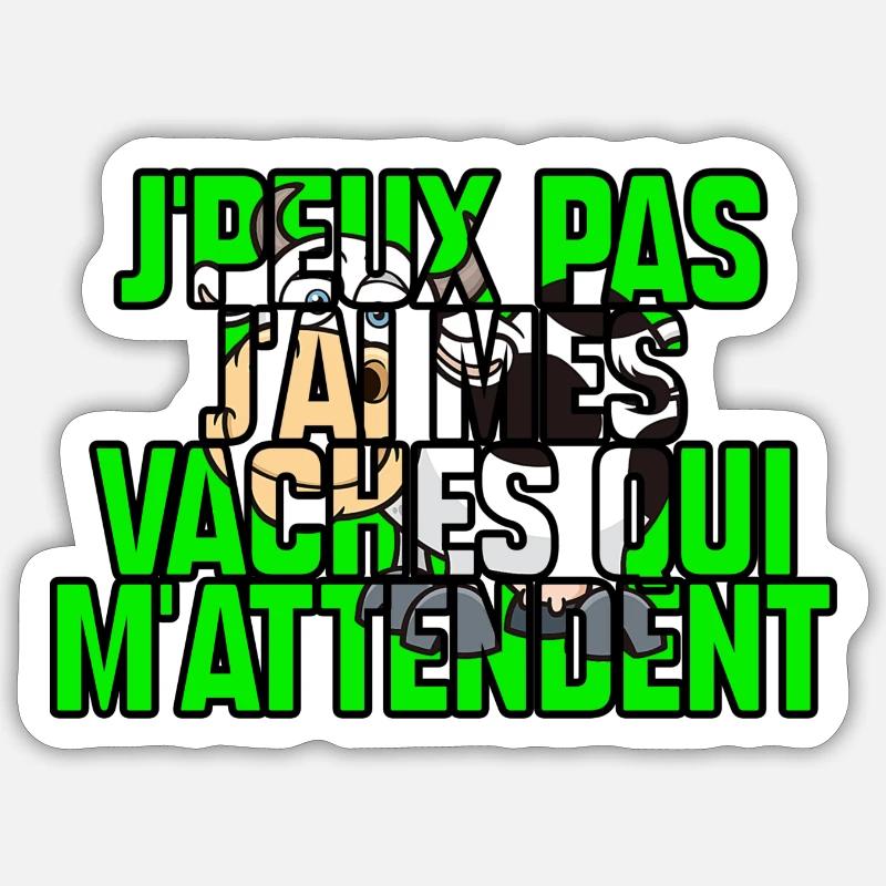 Sticker taille S (10 x 10 cm) - 