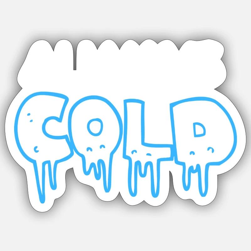 Cold Sticker size S (10 x 10 cm)