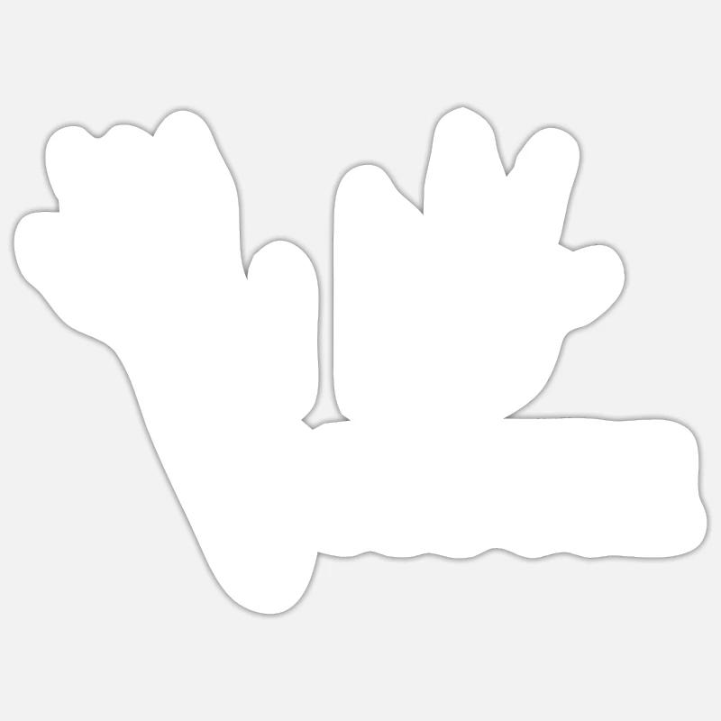 Sticker Größe S (10 x 10 cm) - 