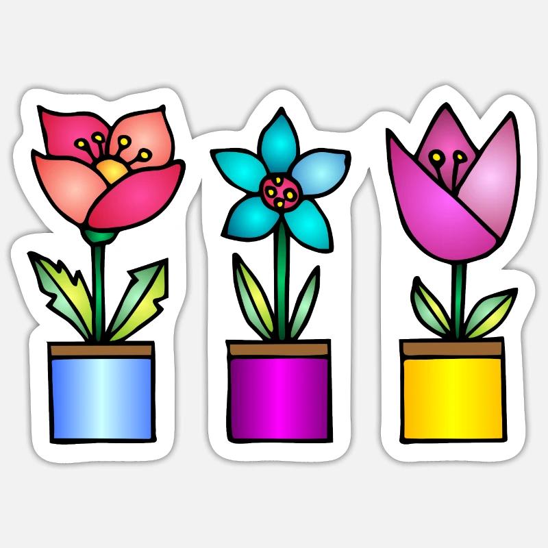 Sticker Größe S (10 x 10 cm) - 