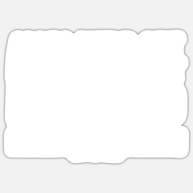 Richard - Sticker taille S (10 x 10 cm) - blanc mat