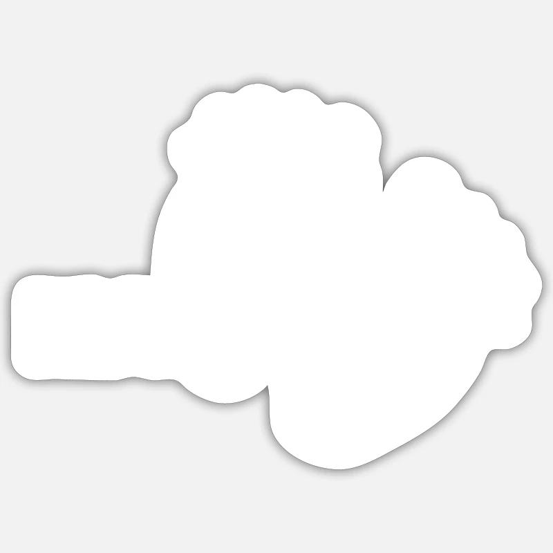 Sticker Größe S (10 x 10 cm) - 